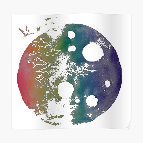 Devil Moon - Rainbow Poster