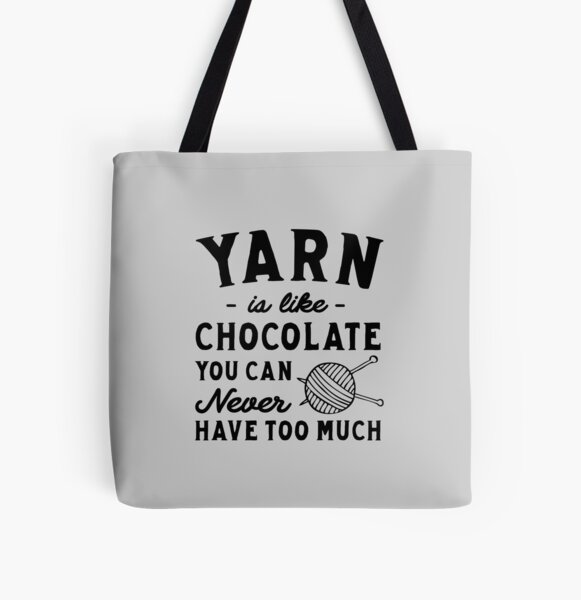 You can make fun of my knitting, tote bag knit purl stitch wool geek gift  5196