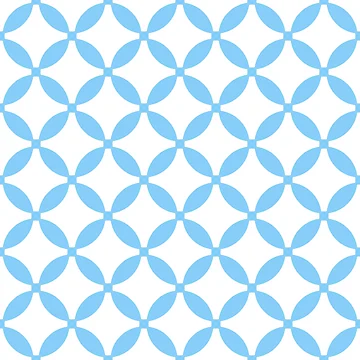 Artwork thumbnail, Blue Geometric Pattern by starrylite
