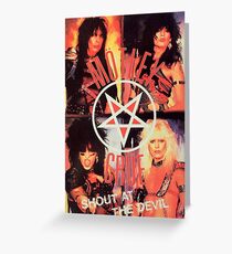 Heavy Metal Greeting Card