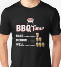 BBQ Timer Barbecue Shirt Funny Grill Grilling Gift Unisex T-Shirt