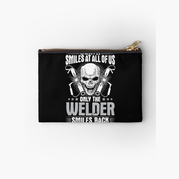 Item preview, Welder Welding Operator Lit Smiling Gift Present designed and sold by Krautshirts.