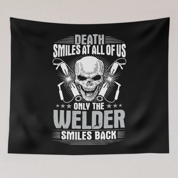 Item preview, Welder Welding Operator Lit Smiling Gift Present designed and sold by Krautshirts.