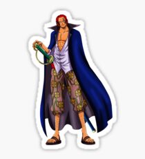 Shanks One Piece Stickers | Redbubble