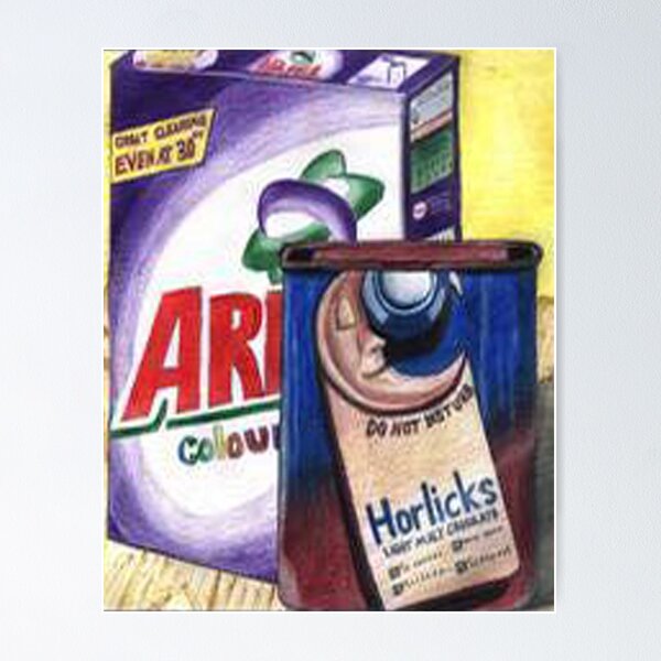Ariel and Horlicks Poster