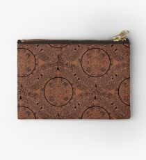 Aztec Calendar by Chillee Wilson Studio Pouch