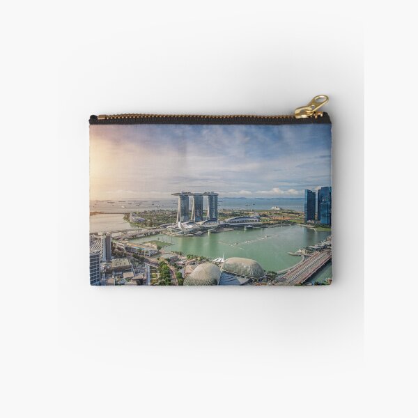 Item preview, Singapore Skyline Marina Bay Sands with Sunset designed and sold by smexytragedy.
