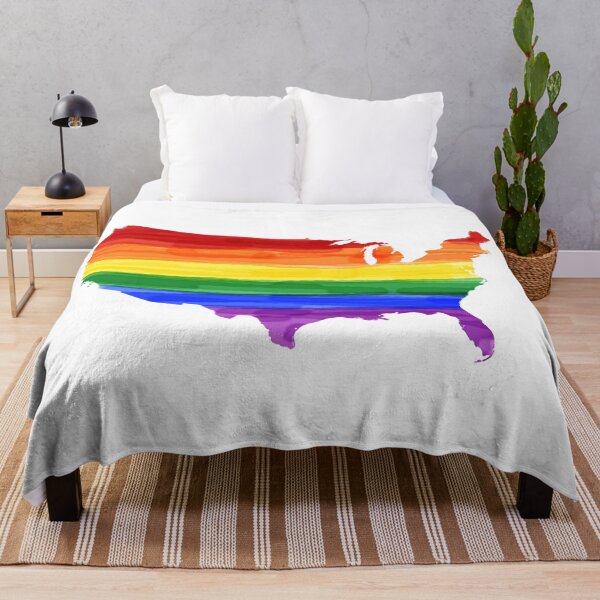 Item preview, USA Watercolor Rainbow designed and sold by lukassfr.