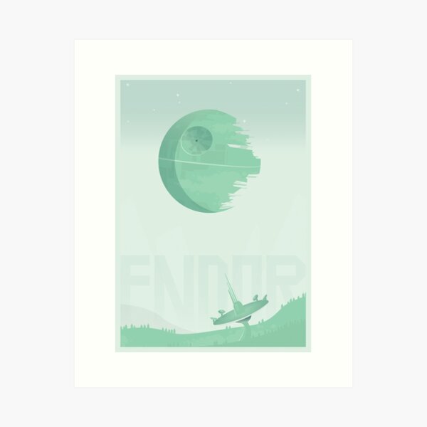 Endor Art Print