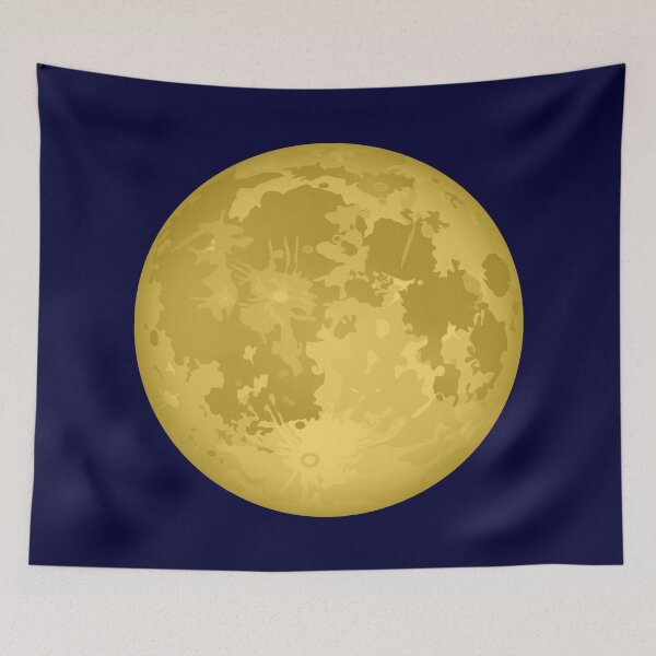 Item preview, Yellow Moon designed and sold by rewstudio.