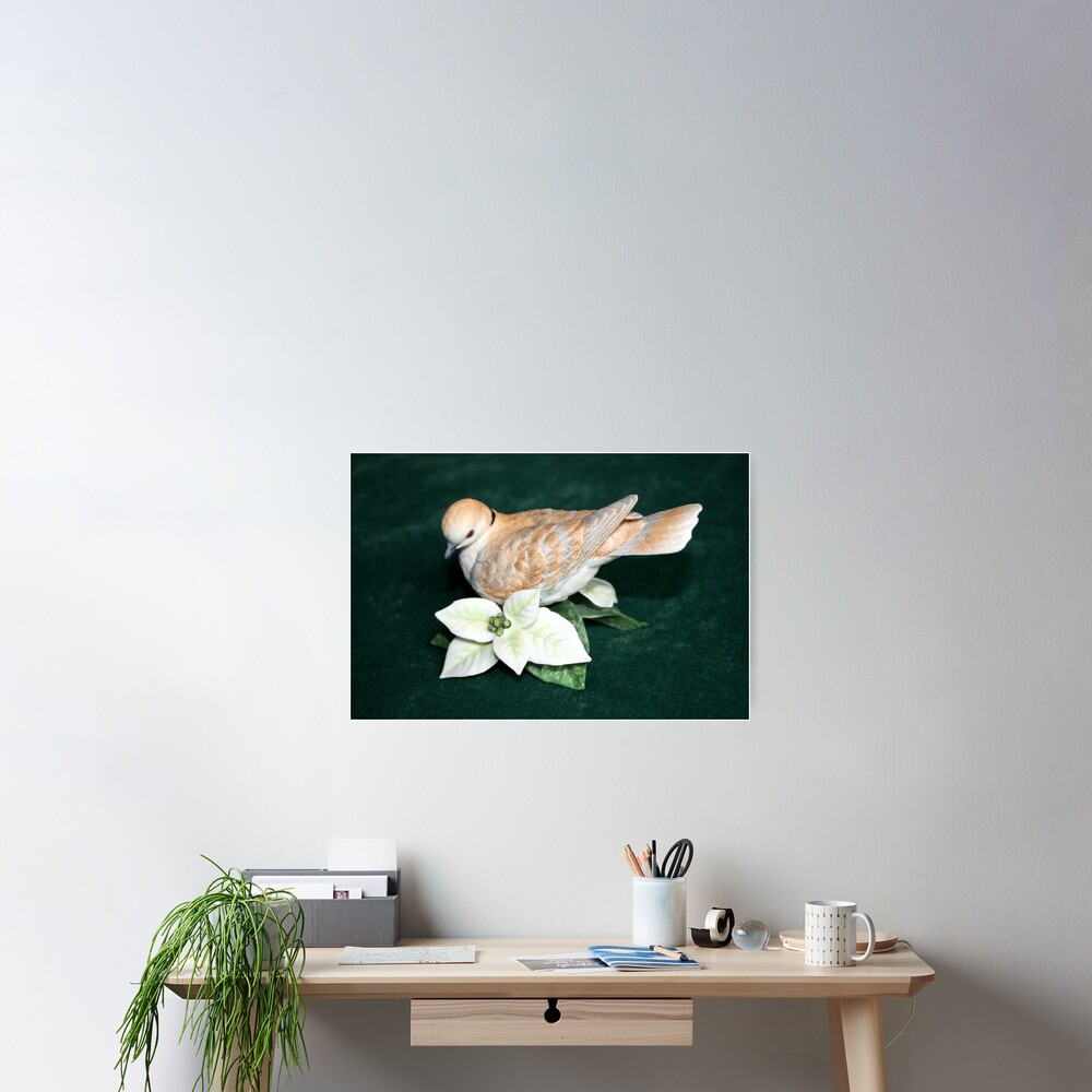 turtle dove figurine