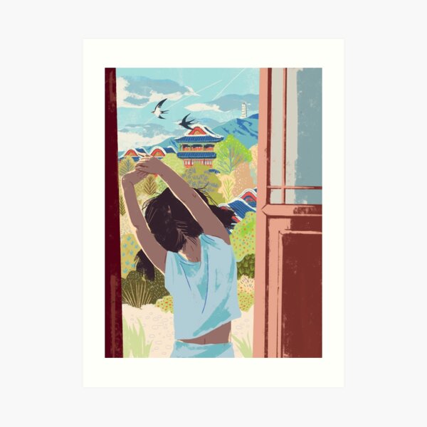 Good morning, Summer Palace Art Print