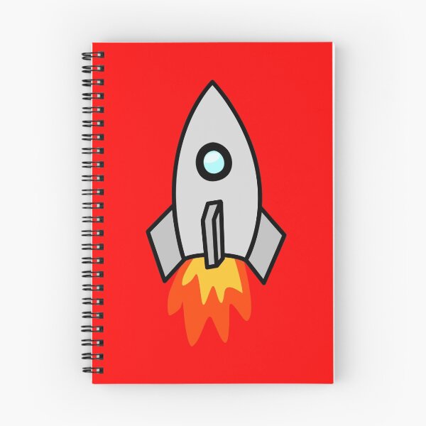Item preview, Rocket Ship 2 by Chillee Wilson designed and sold by ChilleeWilson.