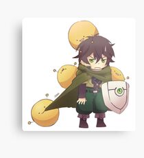 Chibi Iwatani Naofumi (Tate no Yuusha no Nariagari / The Rising of the Shield Hero) Metal Print