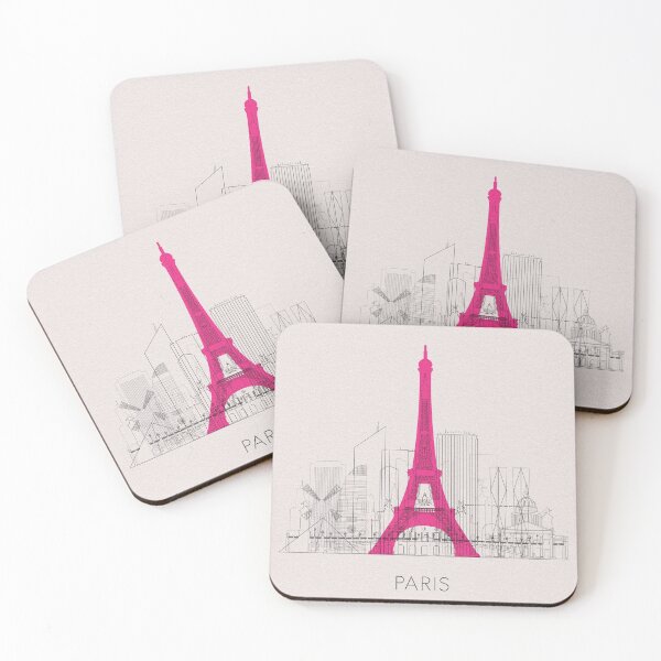 Item preview, Paris Landmarks Poster designed and sold by A Deniz Akerman.