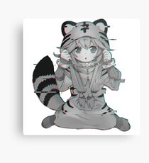 Chibi Raphtalia Glitch (Tate no Yuusha no Nariagari / The Rising of the Shield Hero) Metal Print