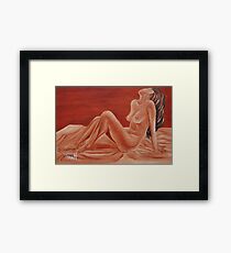 Barefaced Framed Print