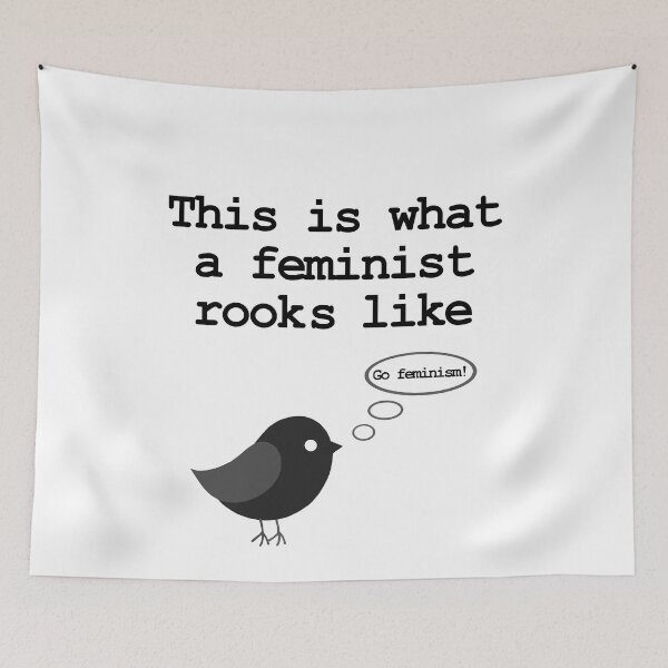 Item preview, Funny feminist bird design designed and sold by GetItGiftIt.