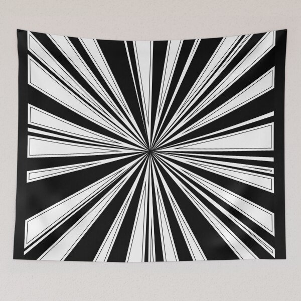 Item preview, black and white line explosion designed and sold by Andrea Harz.