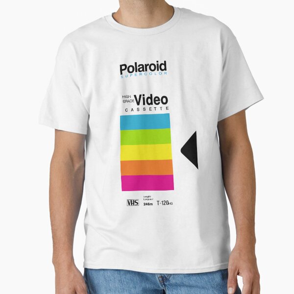 Item preview, Retro VHS tape vaporwave aesthetic rainbow designed and sold by GuitarManArts.