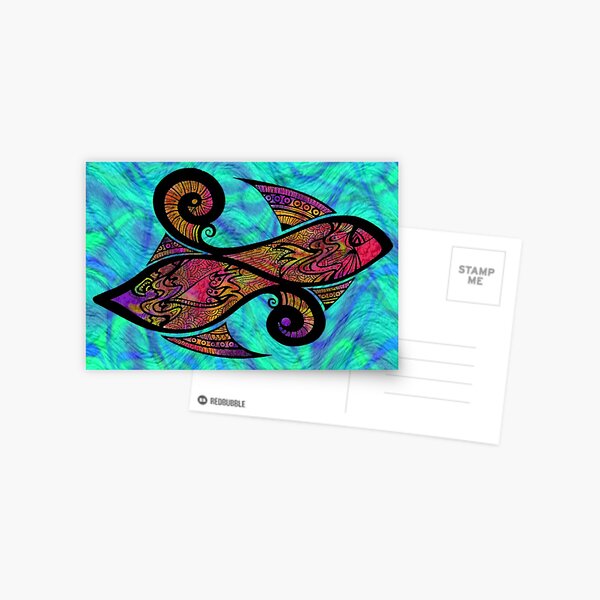 One Fish, Two Fish - Card Postcard