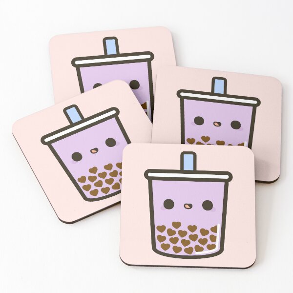 Item preview, Cute Love Heart Bubble Tea designed and sold by peppermintpopuk.