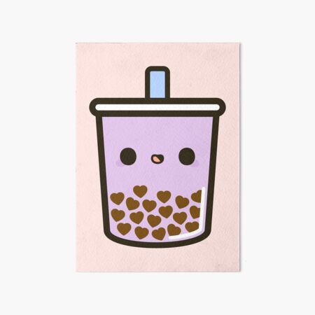 Cute cup of tea Art Print by peppermintpopuk