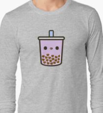 Cute Love Heart Bubble Tea Long Sleeve T-Shirt