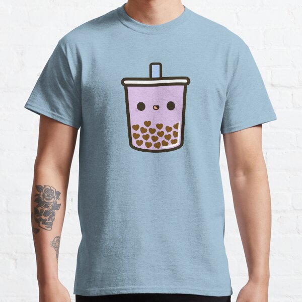 Cute Love Heart Bubble Tea Classic T-Shirt