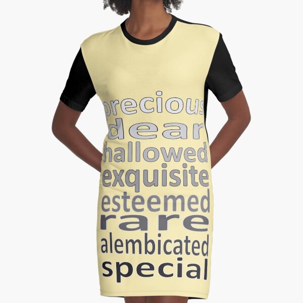 precious Graphic T-Shirt Dress