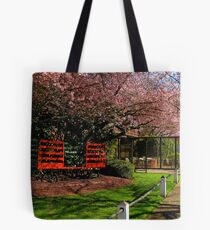 Sidewalk Scenery Tote Bag