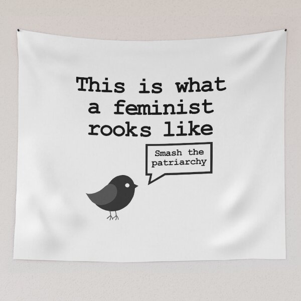 Item preview, Funny feminist bird design designed and sold by GetItGiftIt.