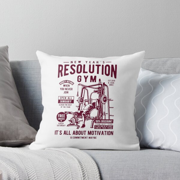 Item preview, New Year's Resolution Gym designed and sold by pdism.