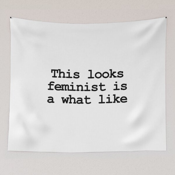 Item preview, Funny feminist slogan design designed and sold by GetItGiftIt.