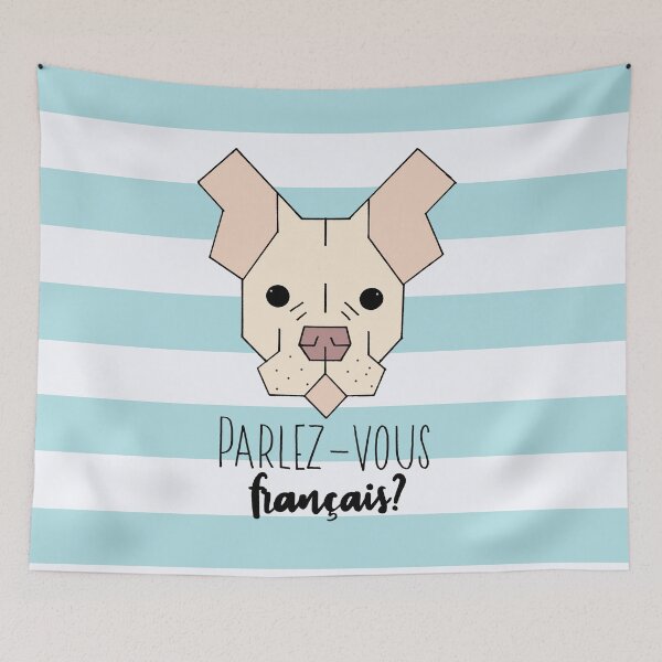 Artikelvorschau, Parlez-vous Bulldogge? entworfen und verkauft von morningbee.