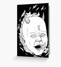Little devil Greeting Card