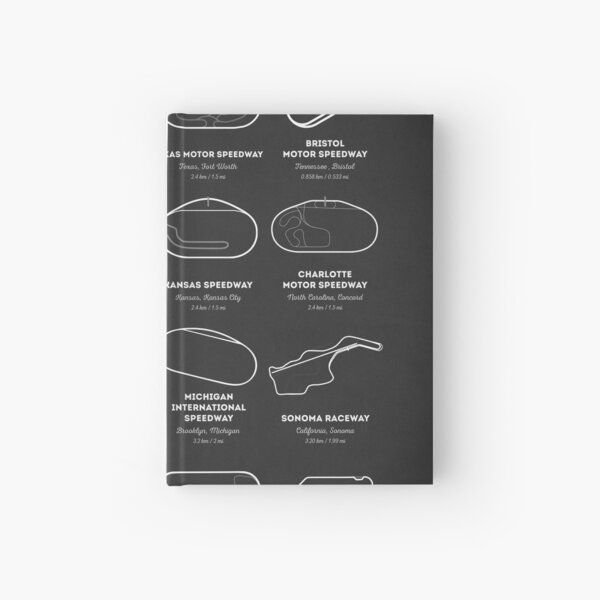 Nascar Race Tracks 2020 Season Hardcover Journal