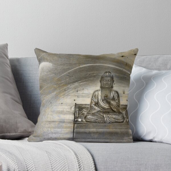Item preview, Buddha On the Bench designed and sold by ARTmanhART.