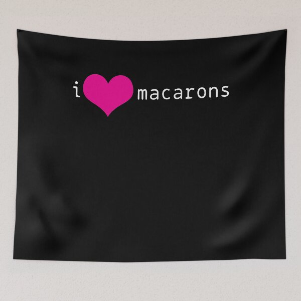 Item preview, I love macaroons designed and sold by 4tomic.