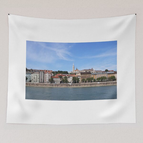 Item preview, Fishermans towers and old buildings Budapest Hungary designed and sold by goceris.