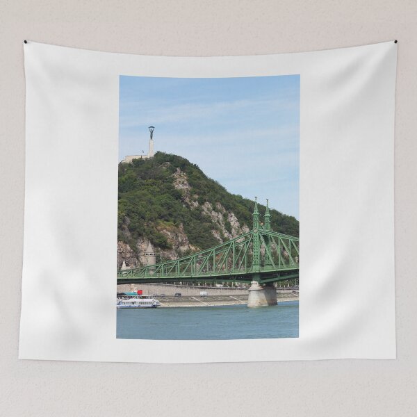 Item preview, Liberty bridge and monument on hill Budapest Hungary designed and sold by goceris.