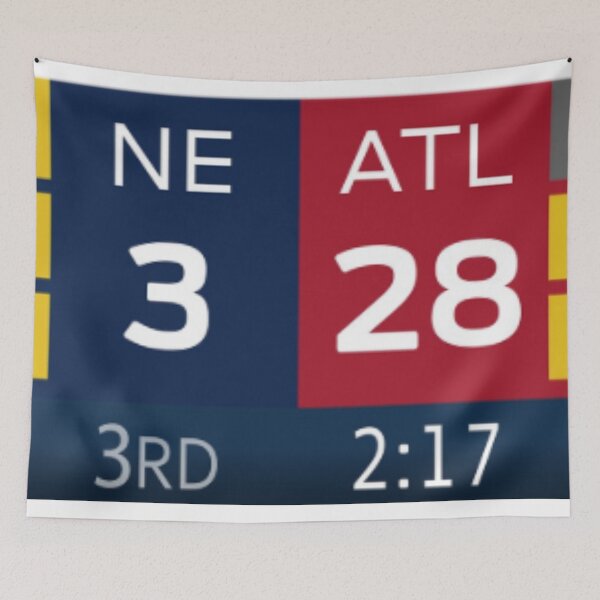 Item preview, 28-3 Patriots-Falcons designed and sold by Ethan Chalon.