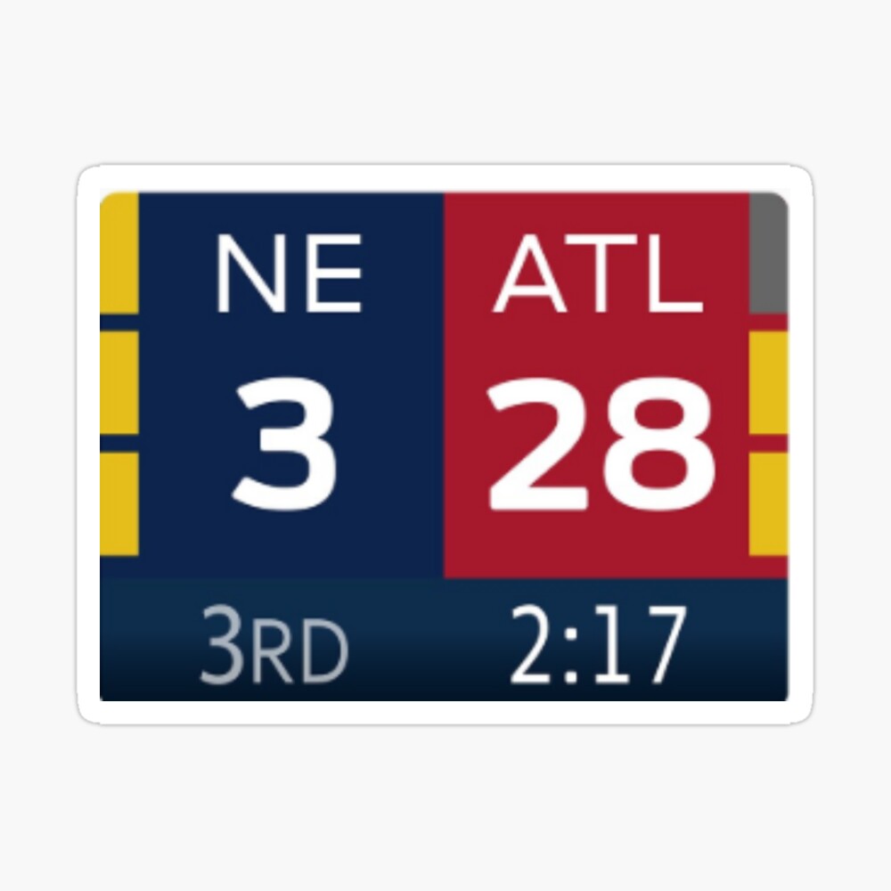 Patriots – Falcons: 28-3 score can be bet on with Tipico