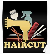 Barber stylist Poster