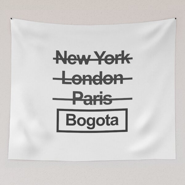 Item preview, Colombia Bogota City Text design designed and sold by GetItGiftIt.