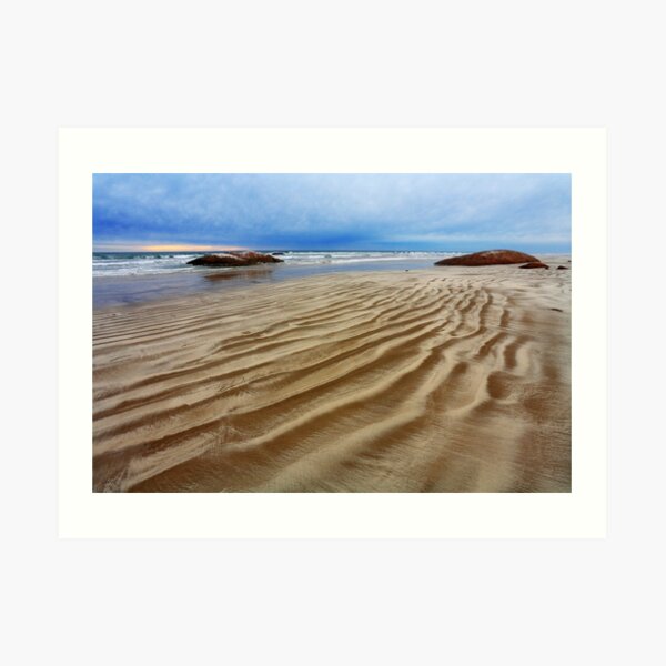 Waves of Sand - 90 Mile Beach, South Australia Art Print