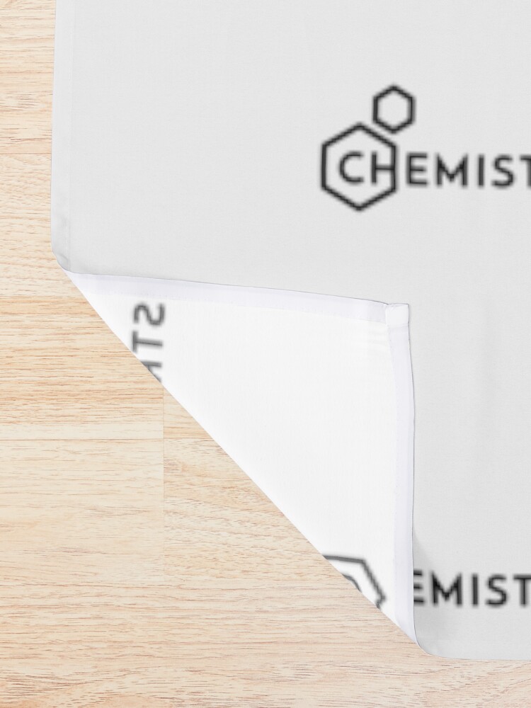 Alternate view of Chemistry (Inverted) Shower Curtain