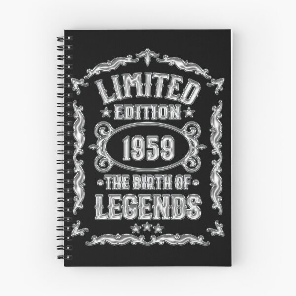 Item preview, Born in 1959 - Legends Birthday T-Shirt designed and sold by Dubbra.