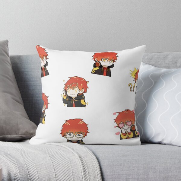 Mystic messenger 707 seven saeyoung Throw Pillow