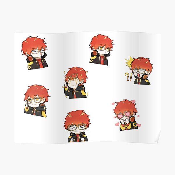 Mensajero místico 707 siete saeyoung Póster